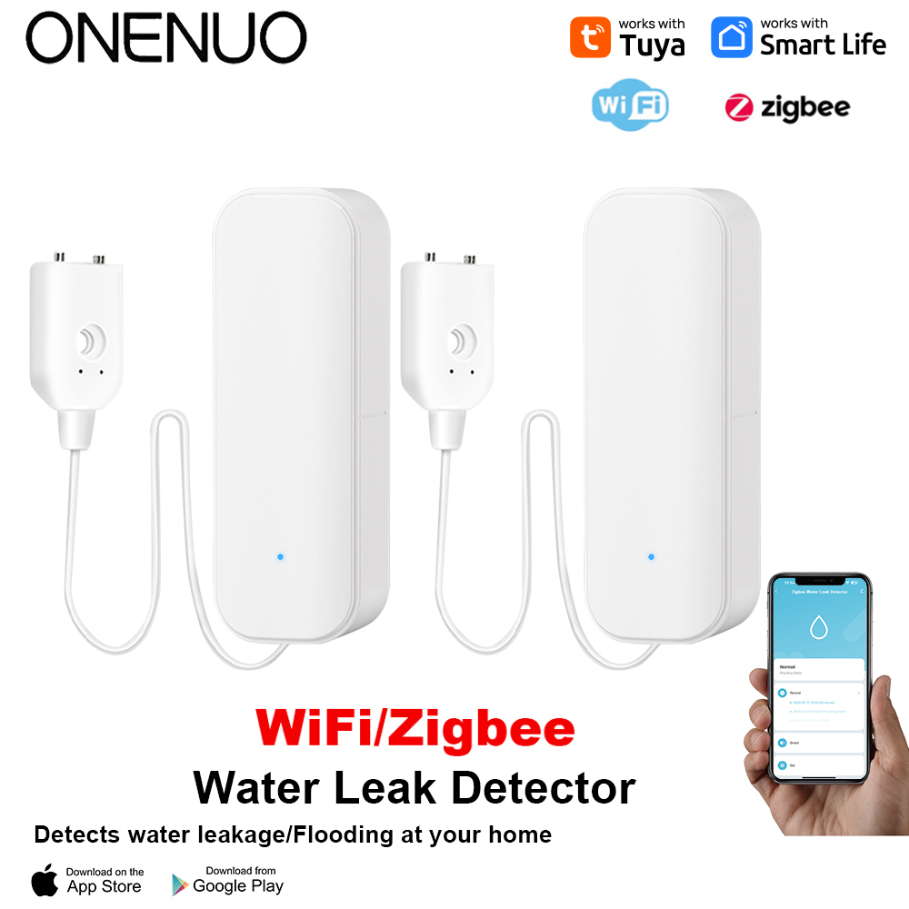 Home Security Alarm System - WiFi veya Zigbee Su Kaçak Sensörü