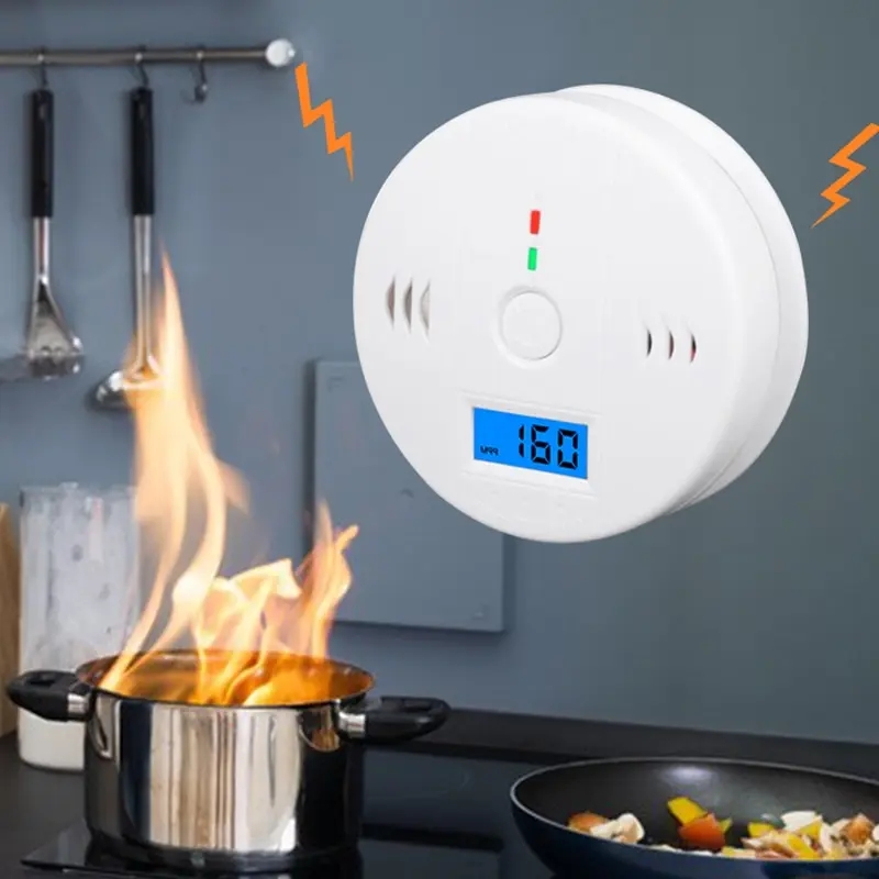 Home Security Alarm - Co Ppm Dedektörü Uyarı sireni Alarmı