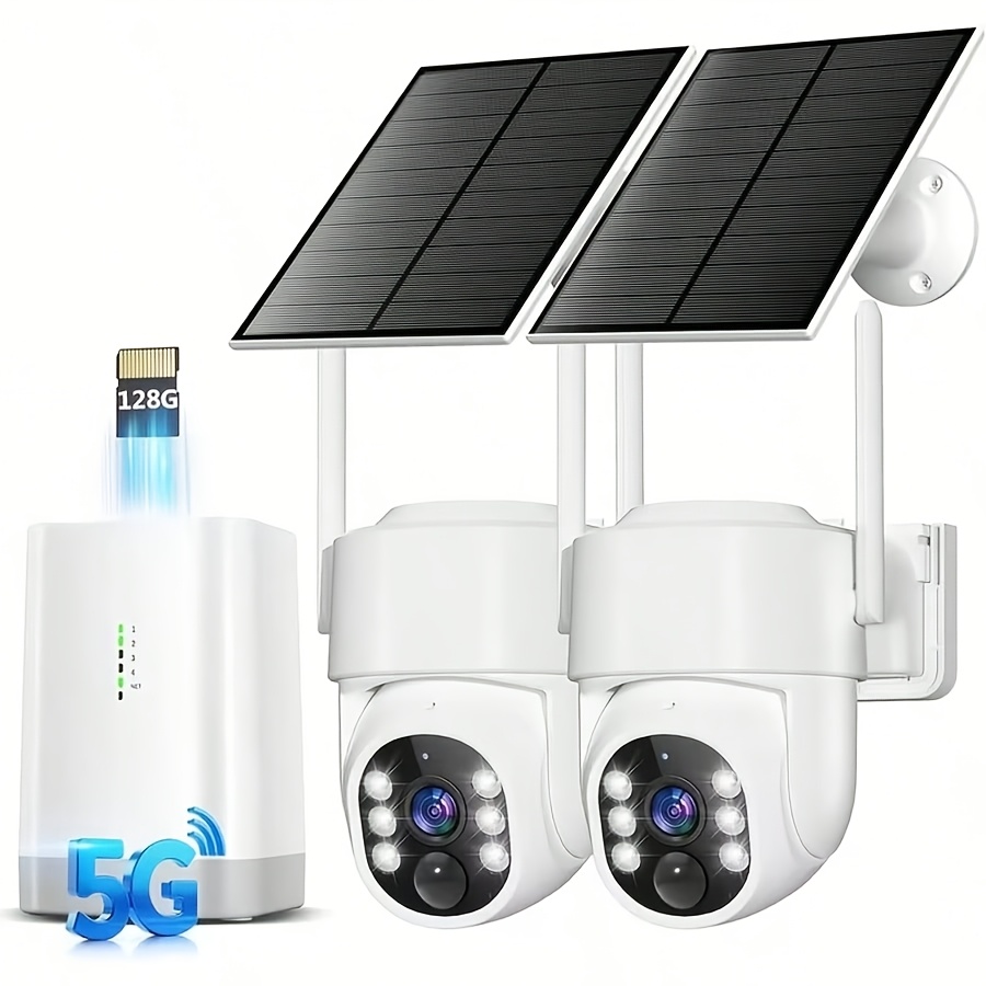 Home Security Cameras No Subscription - 4MP Kablosuz Dış Mekan Güvenlik Kameraları,
