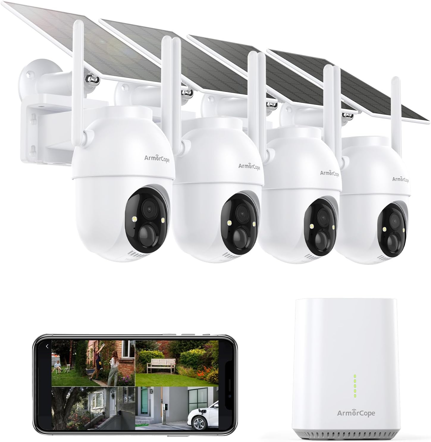 Home Security Cameras No Subscription - Kablosuz Dış Mekan Güvenlik Kameraları, 4