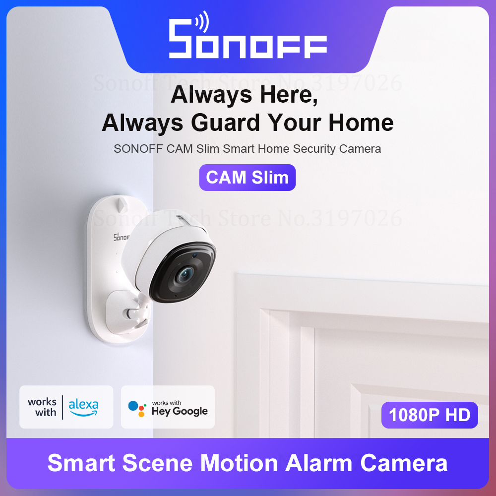 Home Security Tech - SONOFF 1080P HD Wi-Fi IOT Kamera