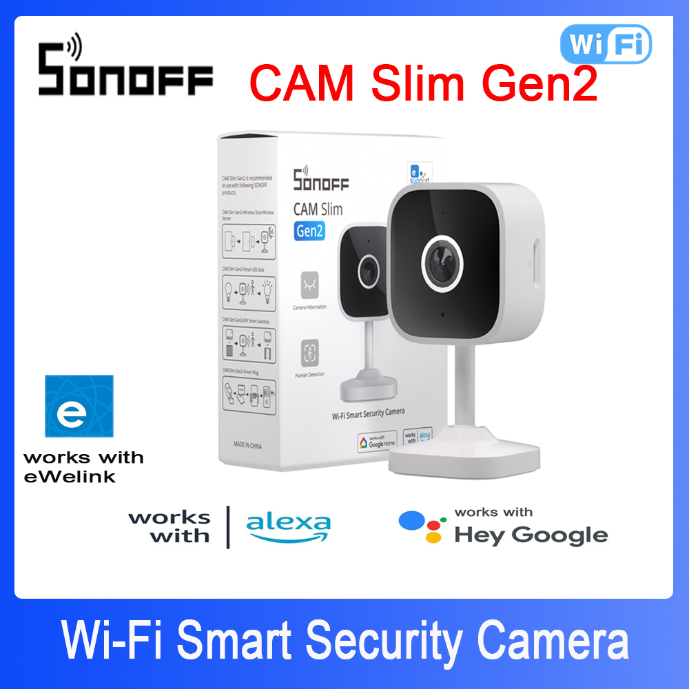 Home Security Tech - SONOFF CAM İnce Gen2 WiFi Akıllı