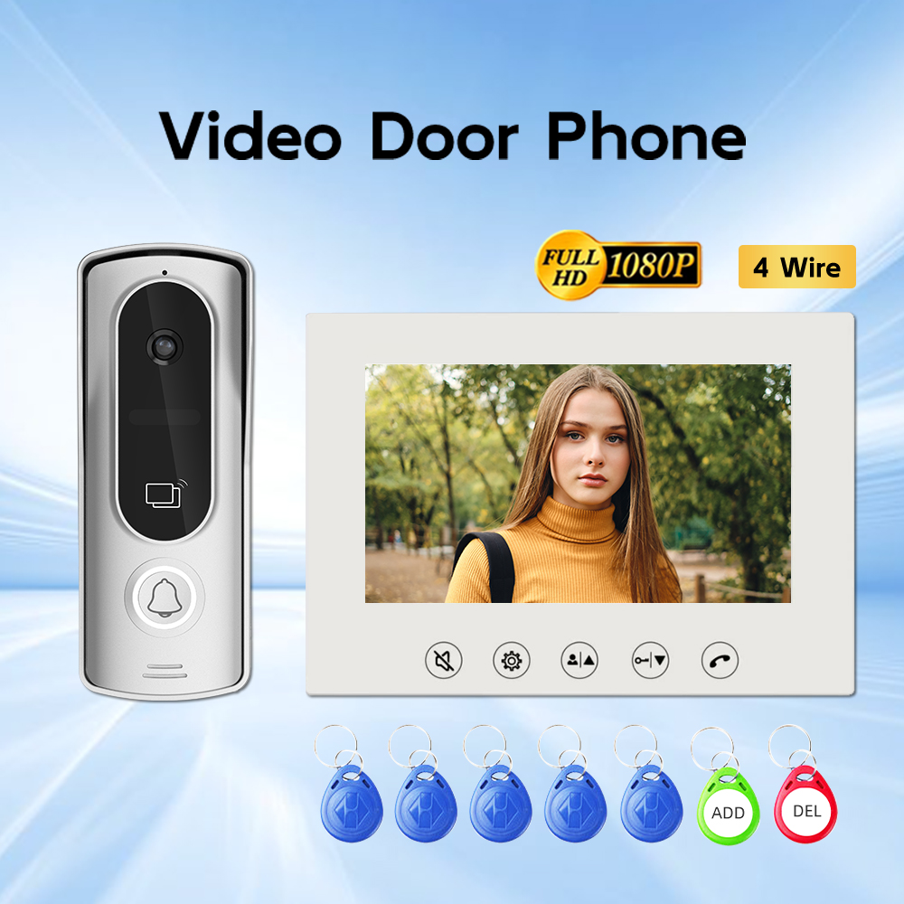 Home Security Cameras Uk - HD Görüntülü İnterkom Kapı Zili Yağmur