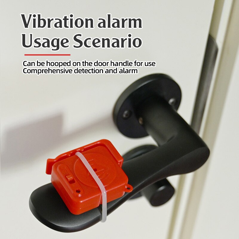 Home Security Alarm - KERUI Kablosuz Titreşim Alarm Sensörleri 120dB
