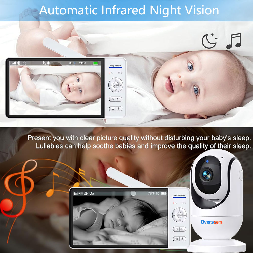 7.0 Inç Ekran Bebek Monitörü 5 - Home Security Cameras Uk incelemesi ve fiyatı