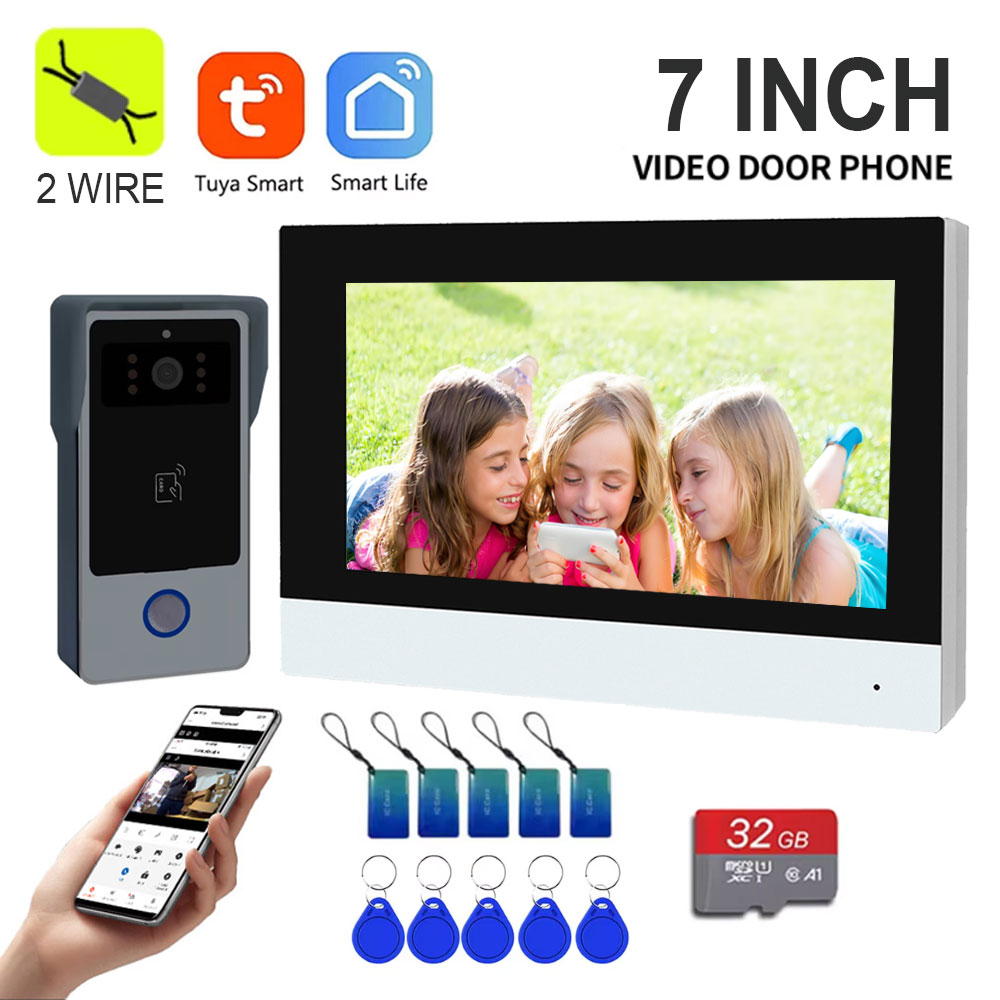 2 telli akıllı ev Tuya Wifi 10 - Home Security Cameras Uk incelemesi ve fiyatı