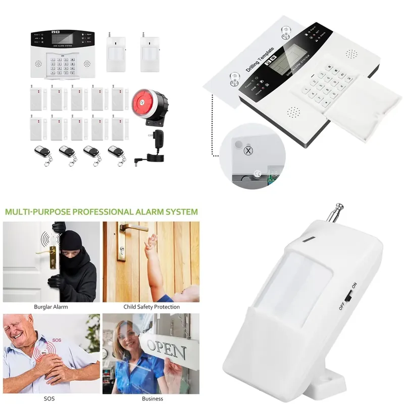 Ev Hırsız Alarm Kiti Otomatik  - Home Security Alarm incelemesi ve fiyatı
