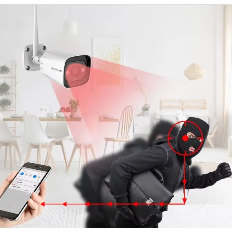 Yüksek Teknoloji 3mp 2 Kanal 4 - Home Security Tech incelemesi ve fiyatı