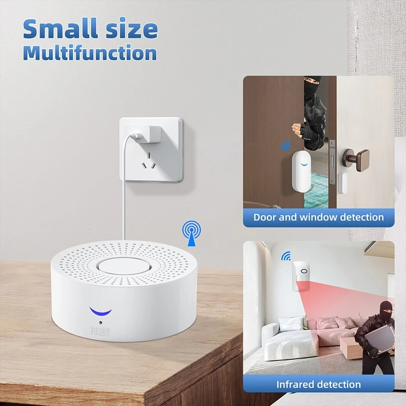 433MHz Akıllı Ev Tuya WiFi Kap - Home Security Alarm System incelemesi ve fiyatı