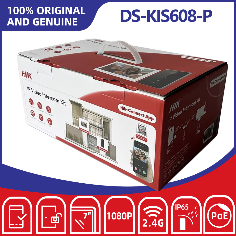 Hikvision DS-KIS608-P IP Görün - Home Security System Hikvision incelemesi ve fiyatı