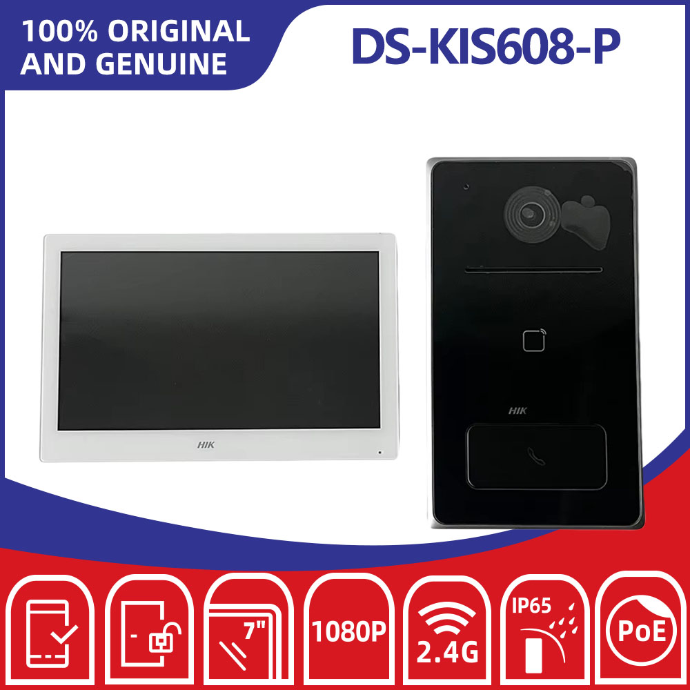Hikvision DS-KIS608-P IP Görün - Home Security System Hikvision incelemesi ve fiyatı