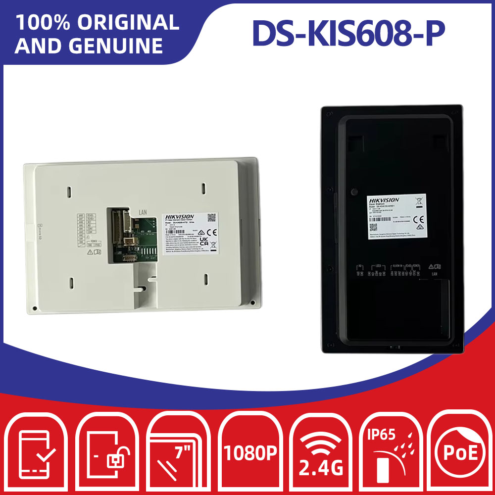 Hikvision DS-KIS608-P IP Görün - Home Security System Hikvision incelemesi ve fiyatı
