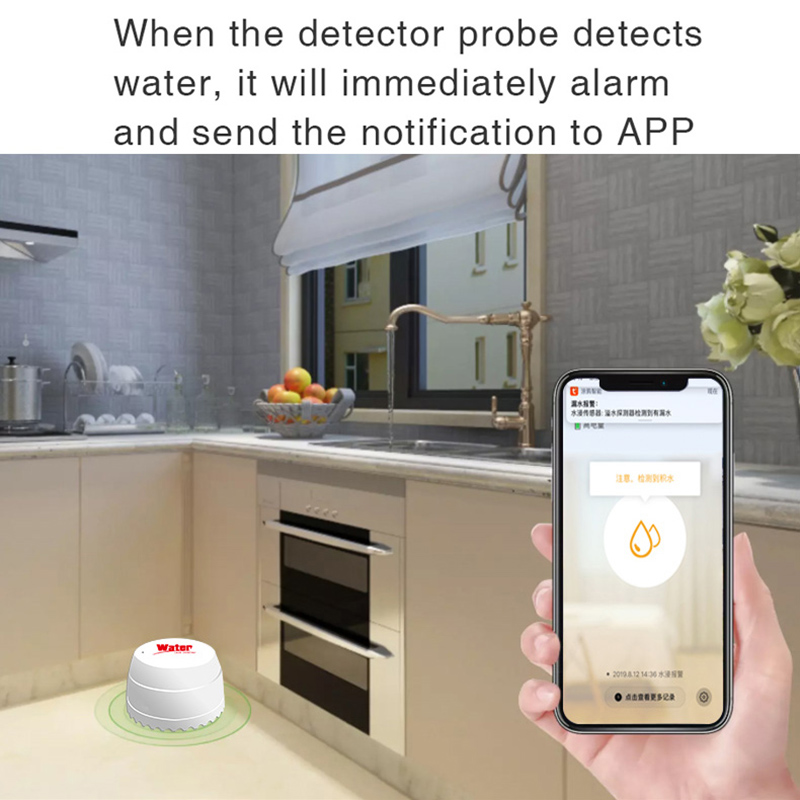 Tuya WiFi Su Kaçak Sensörü Akı - Home Security Alarm System incelemesi ve fiyatı