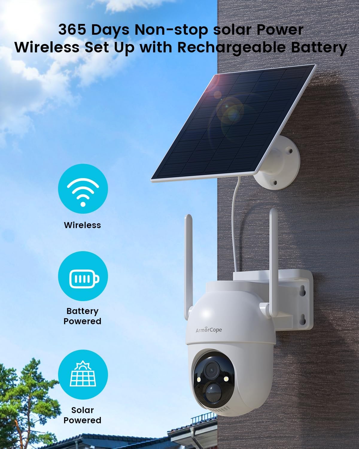 Kablosuz Dış Mekan Güvenlik Ka - Home Security Cameras No Subscription incelemesi ve fiyatı