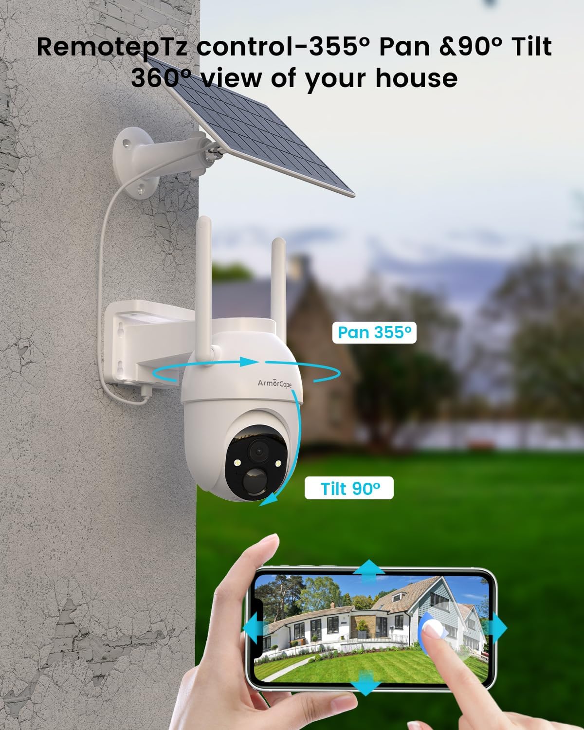 Kablosuz Dış Mekan Güvenlik Ka - Home Security Cameras No Subscription incelemesi ve fiyatı