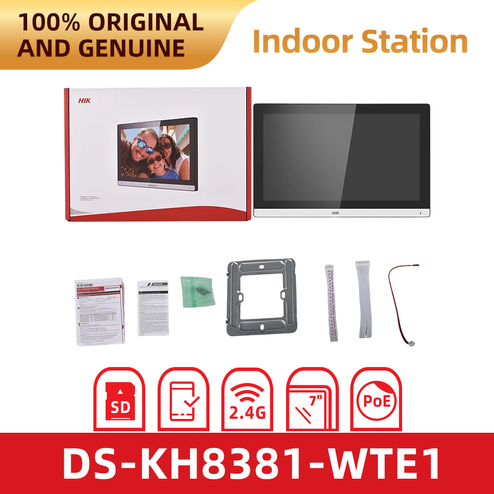 Hikvision DS-KH8381-WTE1 7 İnç - Home Security System Hikvision incelemesi ve fiyatı