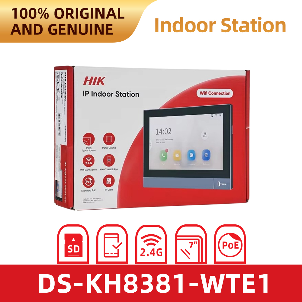 Hikvision DS-KH8381-WTE1 7 İnç - Home Security System Hikvision incelemesi ve fiyatı