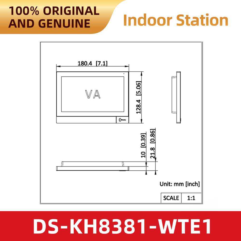 Hikvision DS-KH8381-WTE1 7 İnç - Home Security System Hikvision incelemesi ve fiyatı