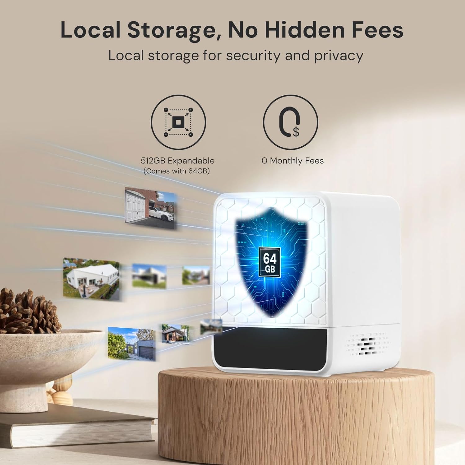 Kablosuz Dış Mekan Güneş Enerj - Home Security Cameras No Subscription incelemesi ve fiyatı