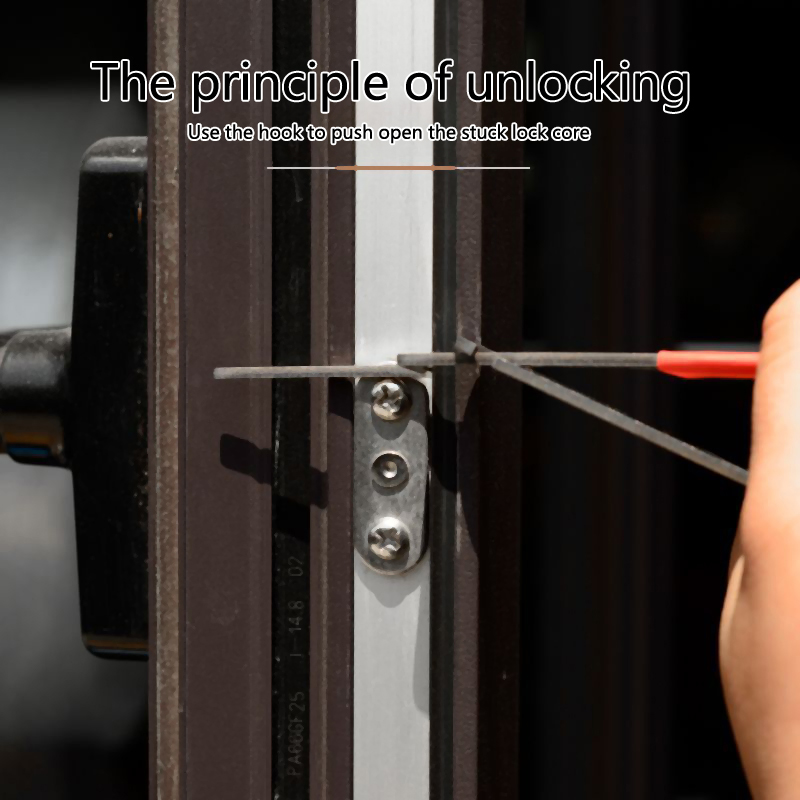 3 adet/takım kompakt kanatlı p - Lock Picking Set incelemesi ve fiyatı