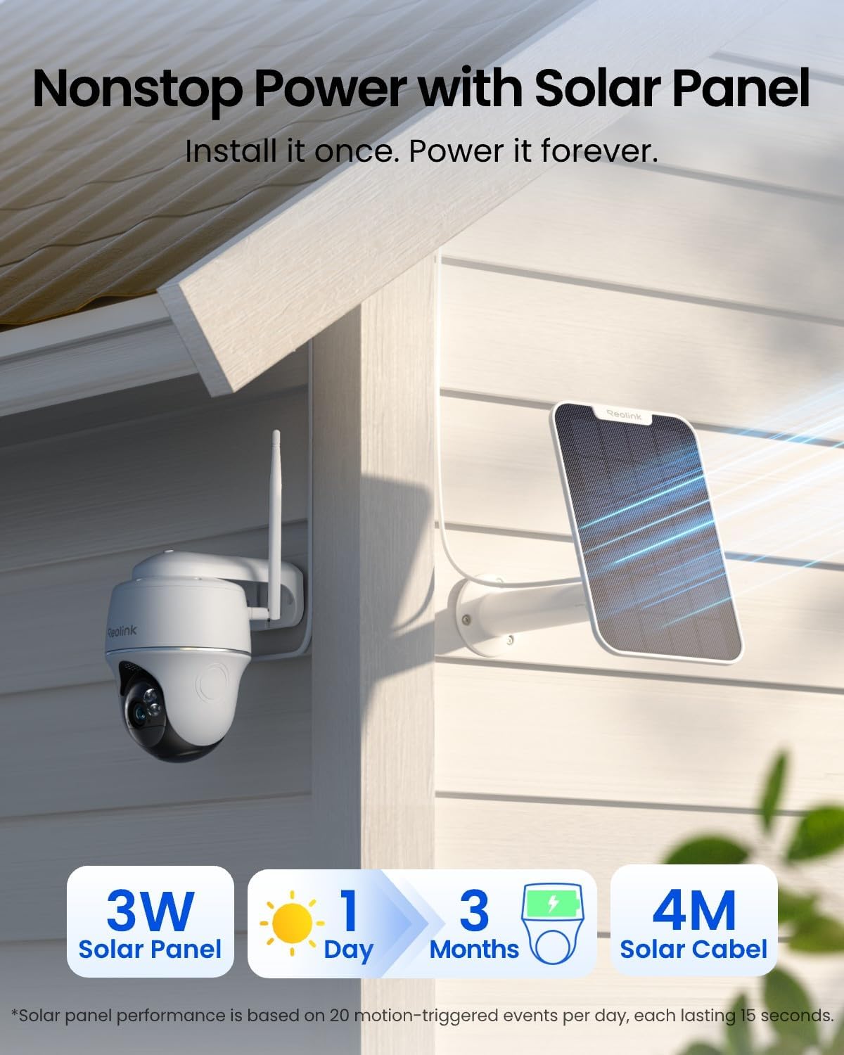 360 Derece Dönebilen Güneş Ene - Home Security Cameras No Subscription incelemesi ve fiyatı