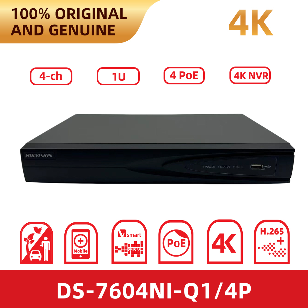 Orijinal Hikvision DS-7604NI-Q - Home Security System Hikvision incelemesi ve fiyatı