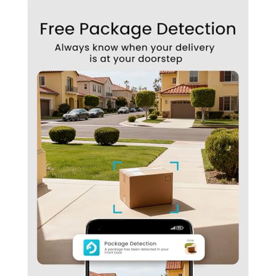 Ev güvenliği için kablosuz kap - Home Security Cameras No Subscription incelemesi ve fiyatı