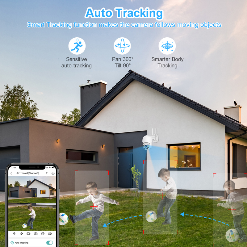 Smar 3MP Kablosuz CCTV Güvenli - Home Security Alarm System incelemesi ve fiyatı